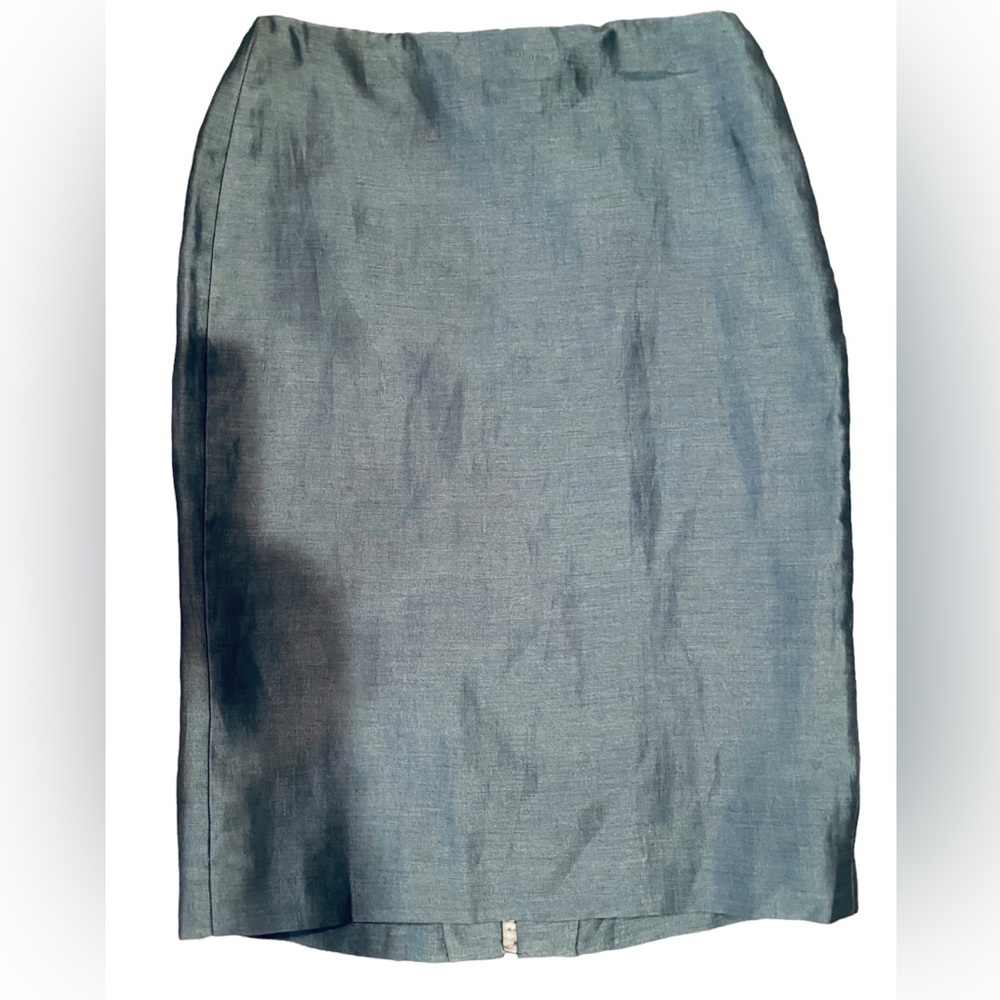 Linda Allard Ellen Tracy Willow linen skirt